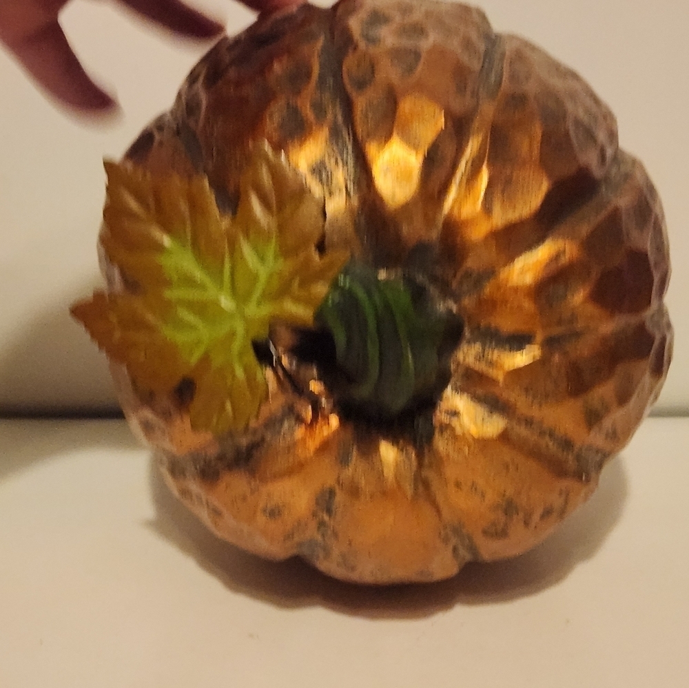 8” Decorative Seasonal Pumpkin - Picture 6 of 8